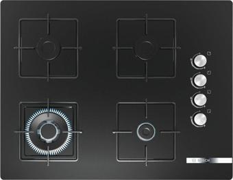 Bosch Poh7C6O12O 67 Cm Wok Gözlü Siyah Ankastre Ocak