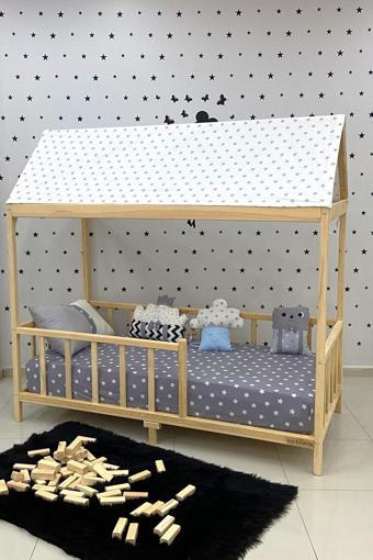 MiniWood Montessori Yatak Bebek Karyolası Alaçatı