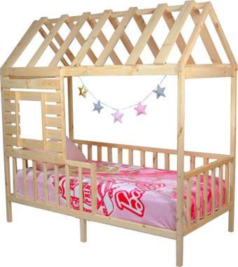 MiniWood Markaawm Montessori Yatak Doğal Çam Çocuk Yatak 90x190 Karyola