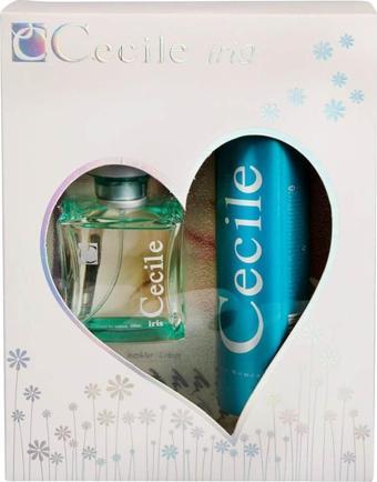 Cecile Iris Edt 100 Ml 150 Ml Deodorant Kadın Parfüm Seti 8698438005692