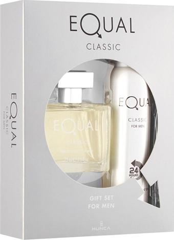 Equal Classic Erkek Parfüm Seti 75 Ml Edt 150 Ml Deodorant