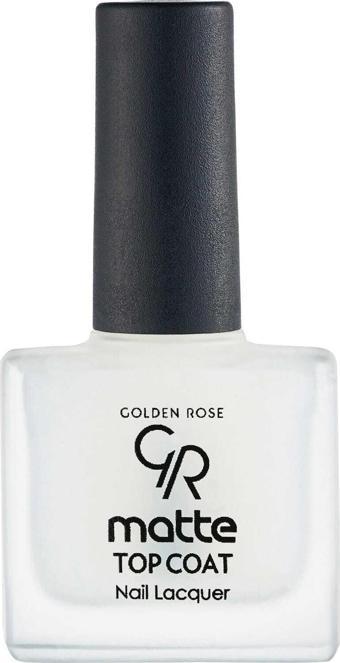 Golden Rose Matlaştırıcı Tırnak Cilası - Matte Top Coat Nail Lacquer 8691190069827