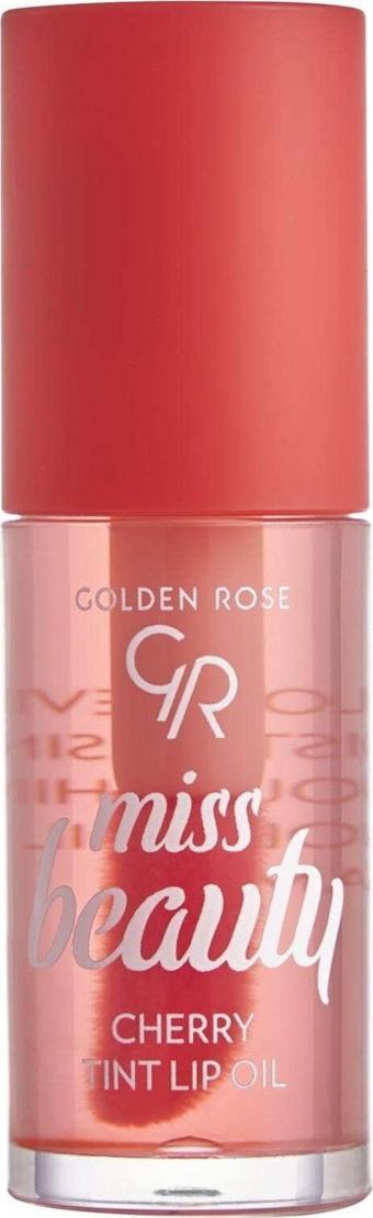 Golden Rose Miss Beauty Tint Lip Oil No: 02 Cherry - Dudak Yağı