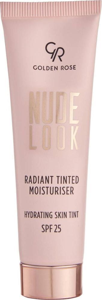 Golden Rose Renkli Nemlendirici - Nude Radiant Tinted Moisturiser No:01 Fairtint Spf: 25 8691190967130