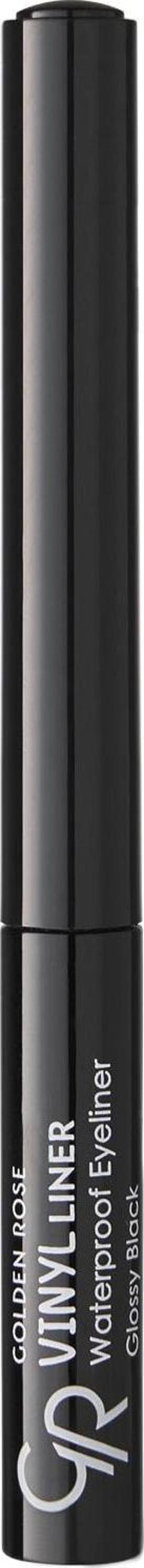 Golden Rose Suya Dayanıklı Siyah Eyeliner - Vinyl Liner Waterproof Glossy Black 8691190965778