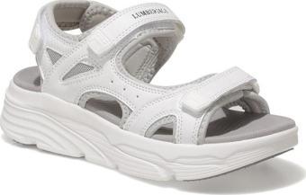 Lumberjack Gena 3Fx Beyaz Comfort Casual Anatomik Çırtlı Spor Sandalet