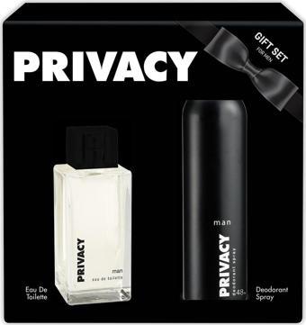 Privacy Man Edt Parfüm 100Ml & Deodorant 150Ml