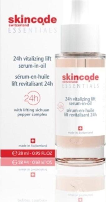 Skincode Canlandırıcı Yağ Içinde Serum - 24H Vitalizing Lift Serum-İn-Oil 28 Ml