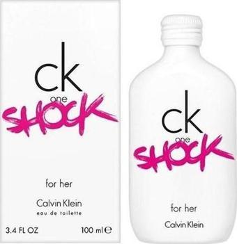 Calvin Klein One Shock Edt 100 Ml Kadın Parfümü 3607342402065