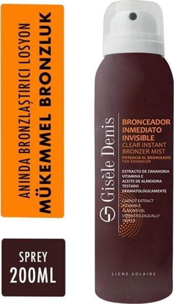 Gisele Denis Anında Bronzlaştırıcı Sprey 200 Ml