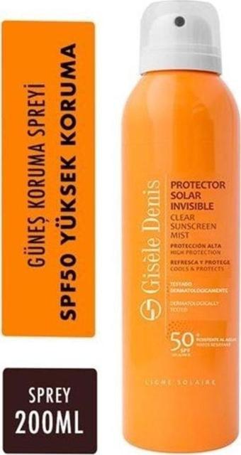 Gisele Denis Vücut Mist Spray Spf 50 200 Ml