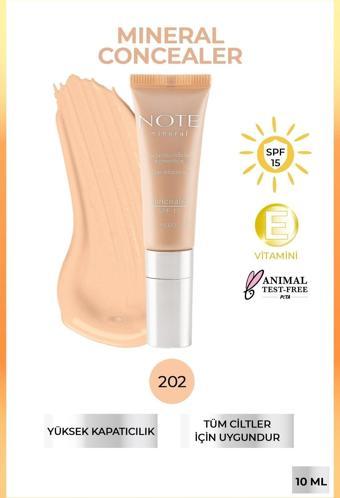 Note Mineral Concealer 202 Göz Altı Kapatıcısı