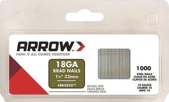 Arrow BN1820 32mm 1000 Adet Profesyonel Kesik Başlı Çivi