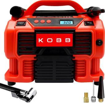 KOBB KB300 12Volt/220Volt 160 PSI Dijital Basınç Göstergeli Lastik & Yatak Şişirme Pompası