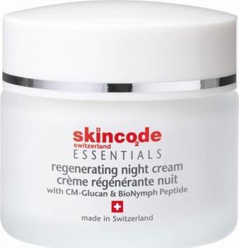 Skincode Onarıcı Etkili Gece Kremi - Essentials Regeneration Night Cream 50 Ml 7640107010057