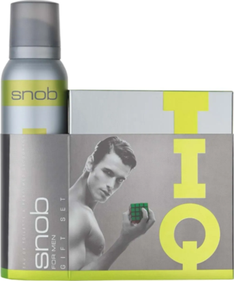 Snob Iq Edt 100 Ml + 150 Ml Deodorant Erkek Parfüm Seti 8690644012235