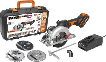 WORX WX531 20Volt 2.0Ah. Li-ion 120mm Kömürsüz Profesyonel Çok Amaçlı Daire Testere