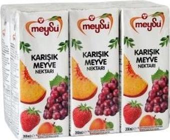 Meysu Karışık Meyve Suyu 6x200 ml.