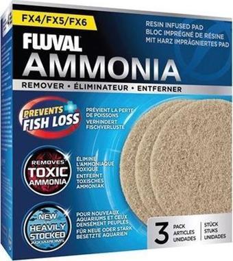 Fluval FX46 Amonyak Remover 3 lü Paket