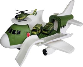 Heroes Toys Uçak Asker Seti ERN-2007,2 Araba 1 Helikopterli Oyuncak Set