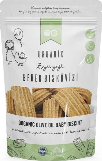 Organik Bebek Bisküvisi 300 Gr +6 Ay