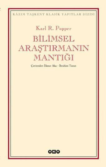 Bilimsel Araştırmanın Mantığı - Karl Popper - Yapı Kredi Yayınları