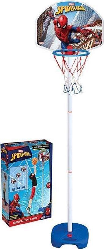 Dede Spiderman Ayaklı Basketbol Set