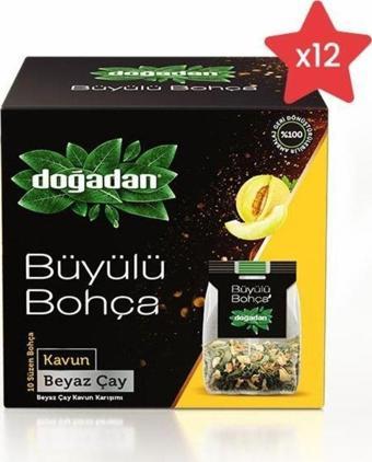 Doğadan Büyülü Bohça Beyaz Çay Kavun X 12