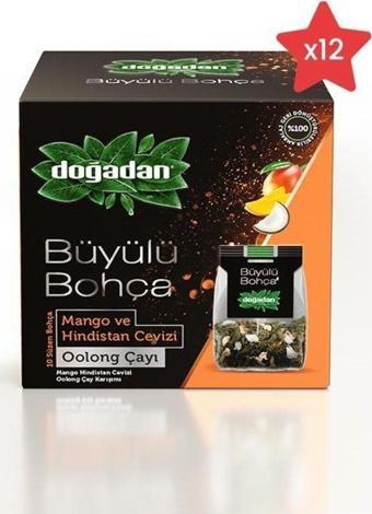 Doğadan Büyülü Bohça Oolong Çayı Mango Ve Hindistan Cevizi X 12