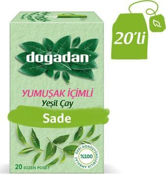 Doğadan Yumuşak İçimli Yeşil Çay Yasemin Karışımı 20'Li