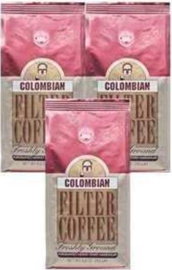 Kurukahveci Mehmet Efendi 3 Adet Colombian Filter Coffee 250Gr Öğütülmüş