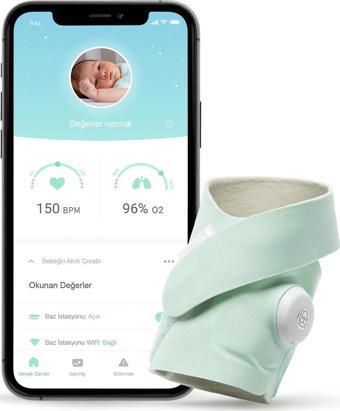 Owlet Smart Sock 3 - Original Mint Akıllı Çorap