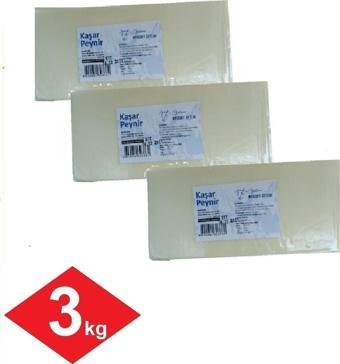 Niyazibey Çiftliği Doğal Taze Kaşar Peynir 3  kg Köy Sütünden Geleneksel Katkısız Koruyucusuz Yapım