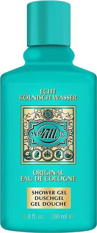 4711 Original Eau De Cologne Shower Gel Eerkek Duş Jeli 200ML