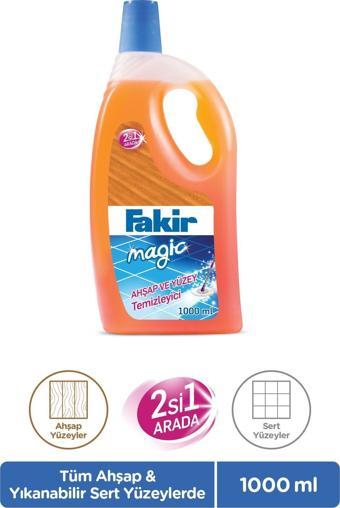 Fakir Magic 2'si 1 Arada Ahşap ve Sert Yüzey Temizleyici 1000ml