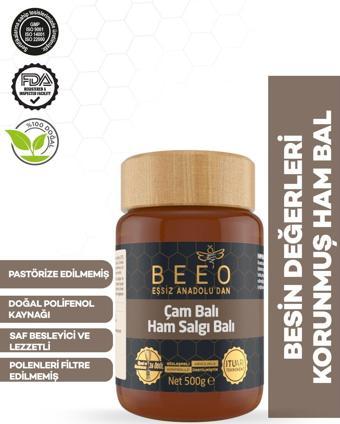 Bee'o Çam Balı Ham Salgı Balı 500 gr