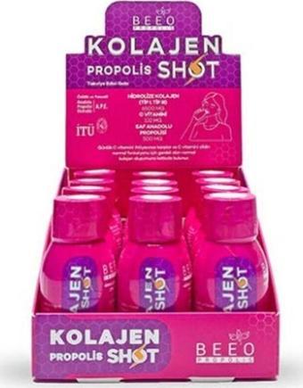 Bee'o Kolajen Shot 12'li Kutu