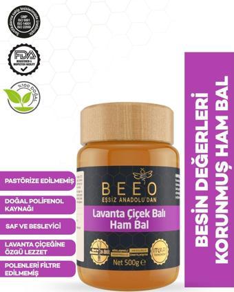 Bee'o Lavanta Balı 500 gr