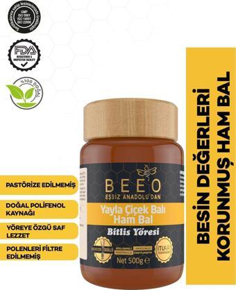 Bee'o Yayla Çiçek Balı (Bitlis Yöresi) 500 gr