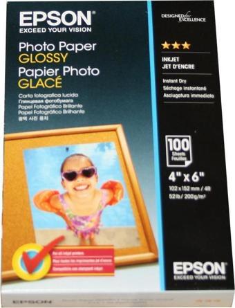 Epson 10X15Cm 200 Gram 100 Lü Fotoğraf Kağıdı S042548
