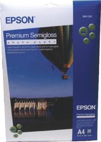 Epson A4 251 Gram 20 Li Premium Semigloss Fotoğraf Kağıdı S041332