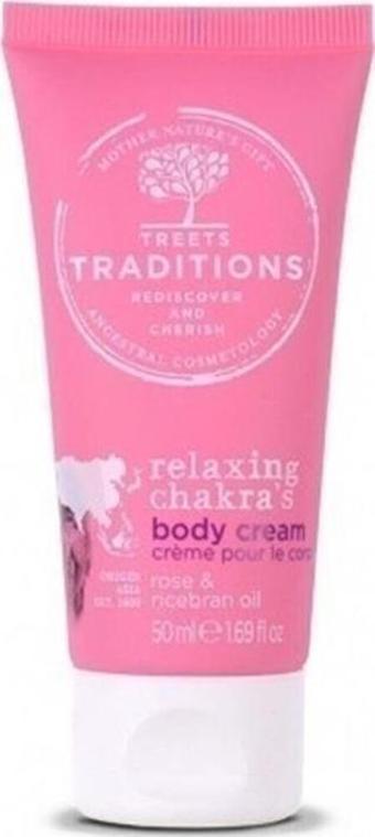 Treets Relaxing Chakra's Vücut Kremi Body Cream 50ML