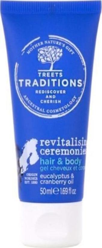 Treets Revitalising Ceremonies Saç Ve Vücut Şampuanı Hair & Body 50ML