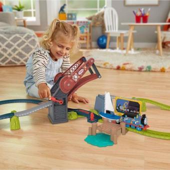 Fisher-Price Thomas Ve Arkadaşları Thomas Ve Skiff Açılır Köprü Macerası Seti Hgx65