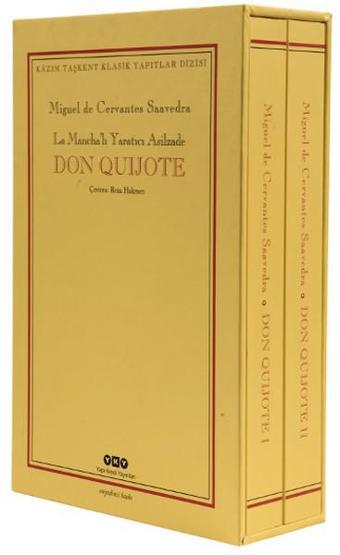 Don Quijote (2 Cilt Takım) - Miguel de Cervantes Saavedra - Yapı Kredi Yayınları