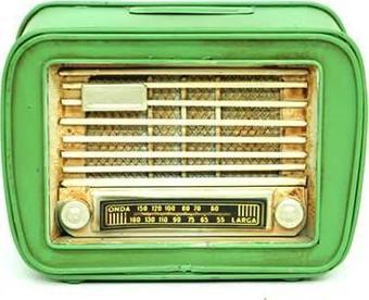 Dekoratif Metal Radyo Kumbara Vintage Hediyelik