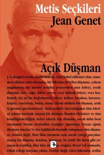 Açık Düşman - Jean Genet - Metis Yayınları