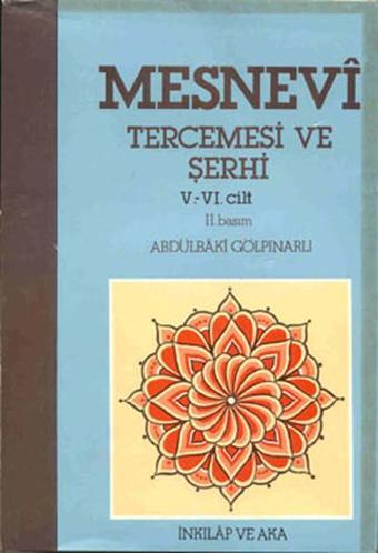 Mesnevi Tercümesi 5-6 - Abdülbaki Gölpınarlı - İnkılap Kitabevi Yayınevi