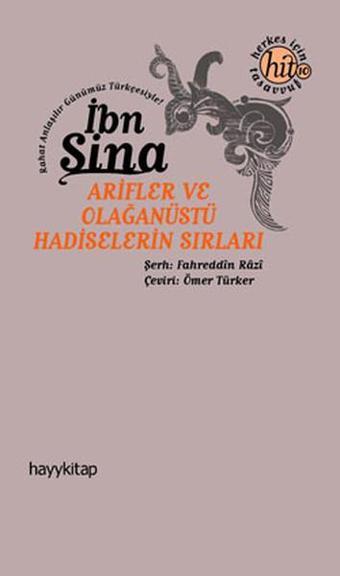 Arifler ve Olağanüstü Hadiselerin Sırrı - İbn Sina - Hayykitap