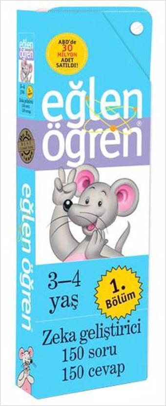 Eğlen Öğren 3-4 Yaş (1. Bölüm) - Kolektif  - Dstil Tasarım